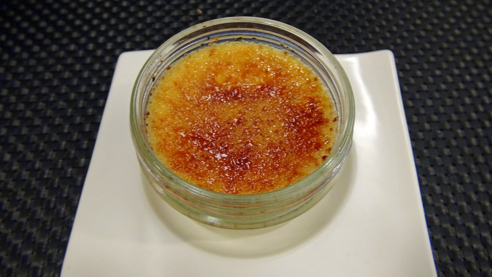 Crème brûlée à la vanille de Bourbon (spécialité)  
