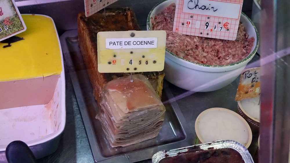 Mention spéiale au "Pâté ce coenne" !