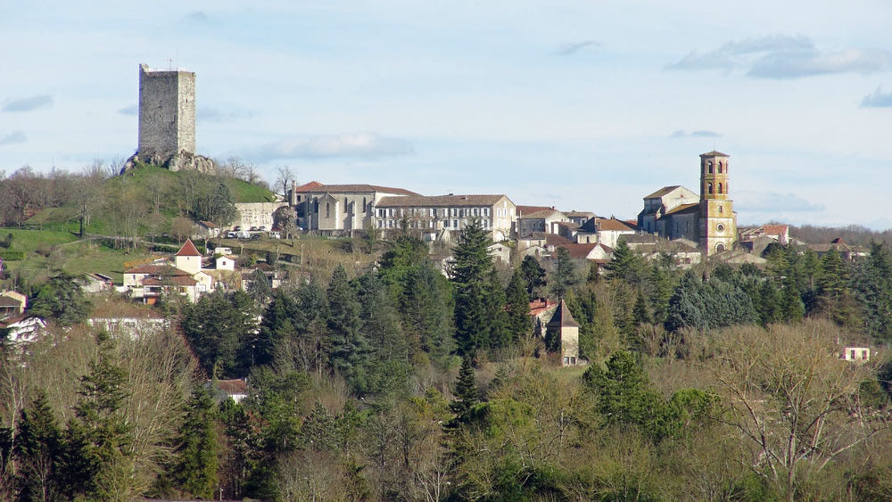Vue sur Montcuq