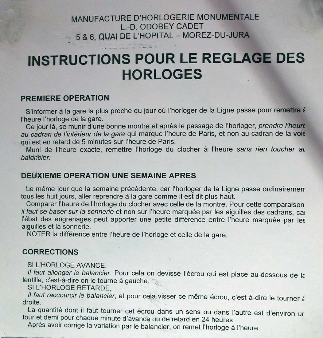 Conseils pour bien régler les horloges