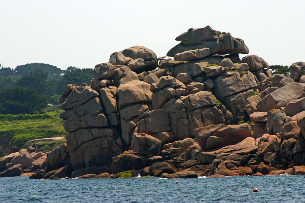 La côte de granit rose du côté de Ploumanach