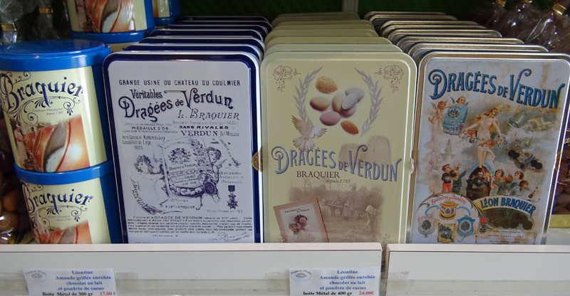 Dragées en boîte