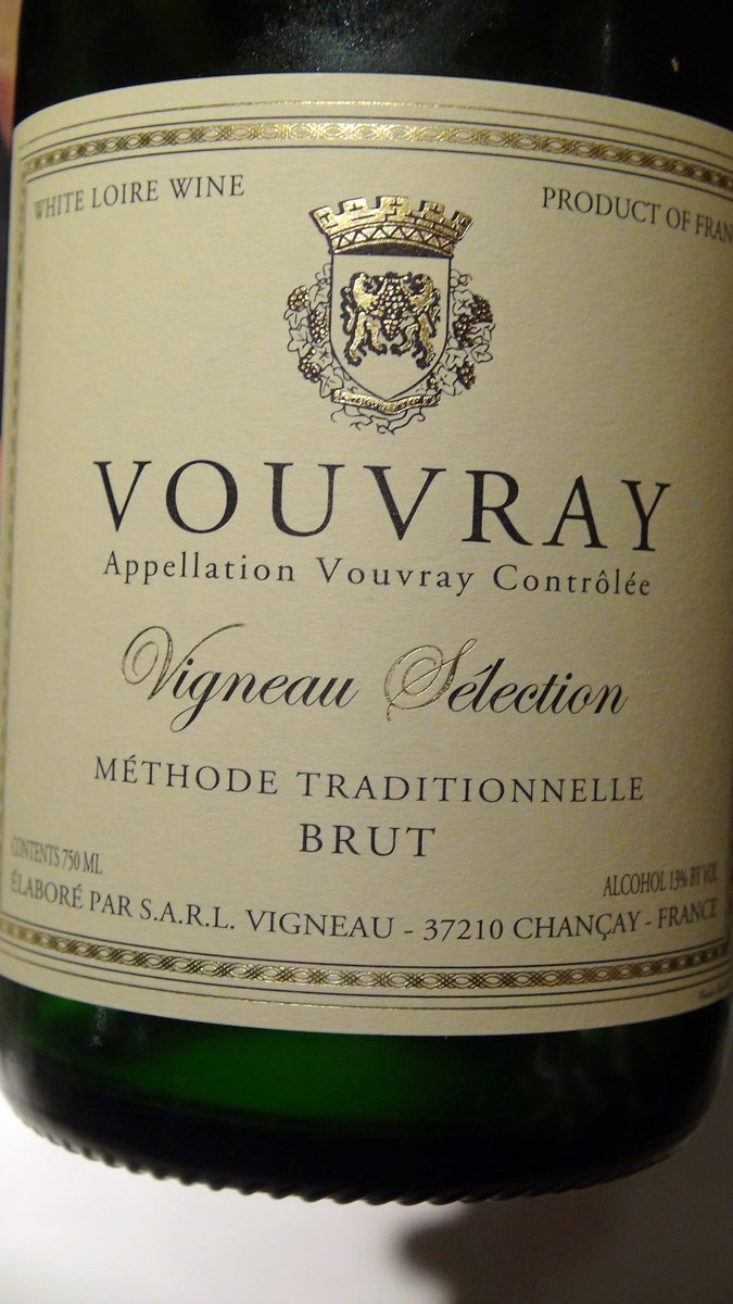 Le Vouvray MT de Vigneau-Chevreau