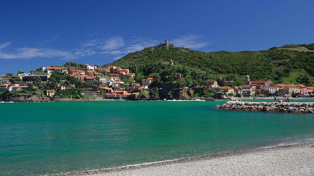 La plage et le Fort Saint-Elme