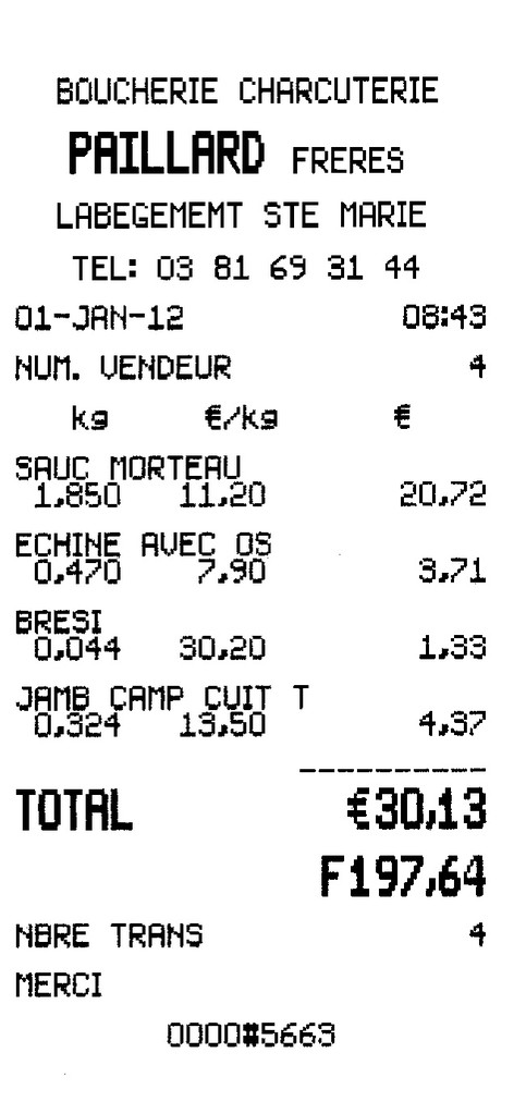 La note