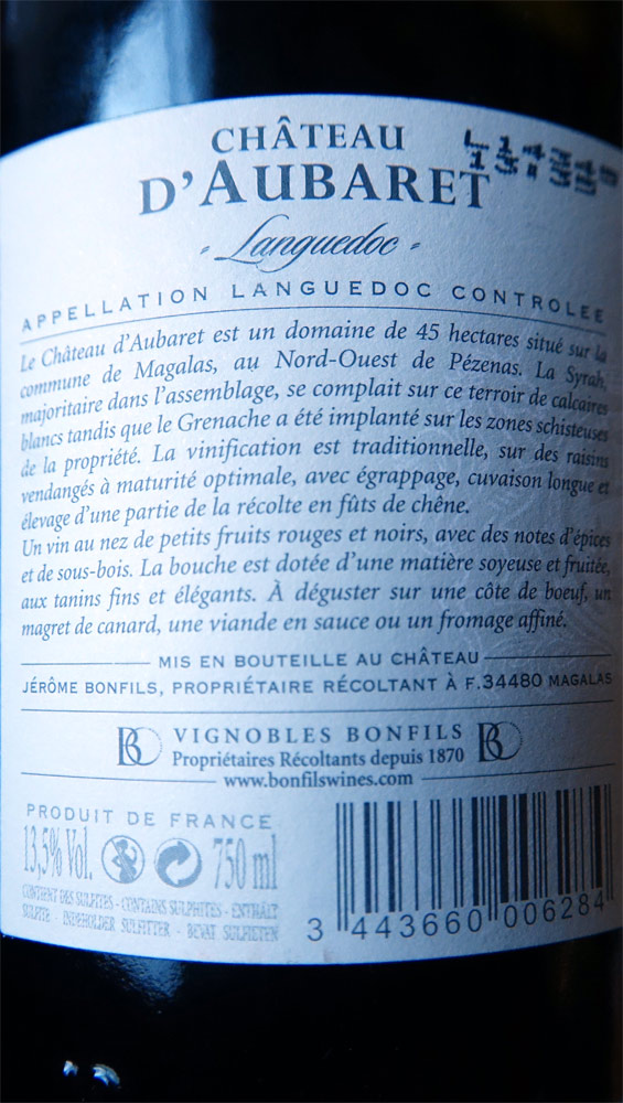 Languedoc rouge 2012