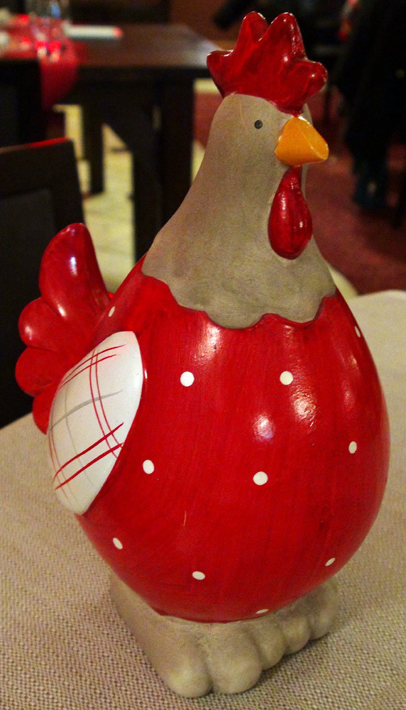 Une poule