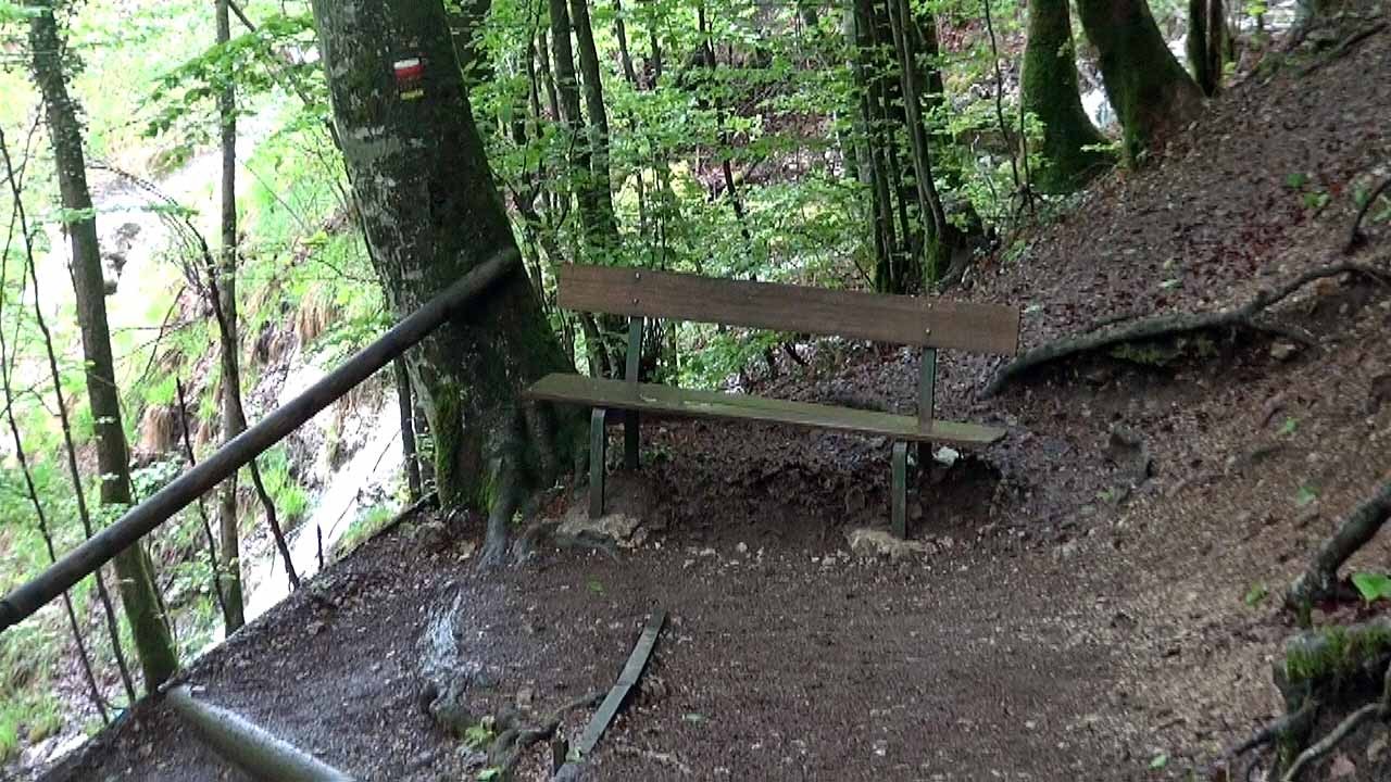 Un banc bien utile