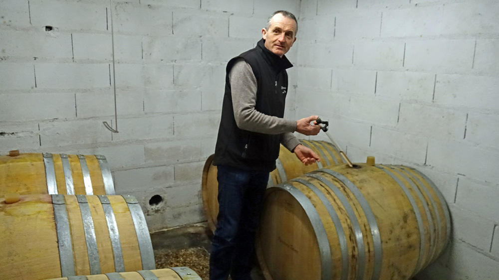 Michel Rousseau et son nouveau Noble-Joué 2017 "Côte Dorée"