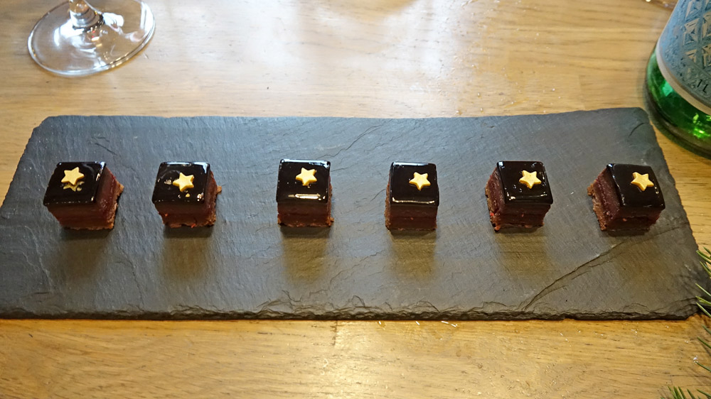 La mignardise au chocolat
