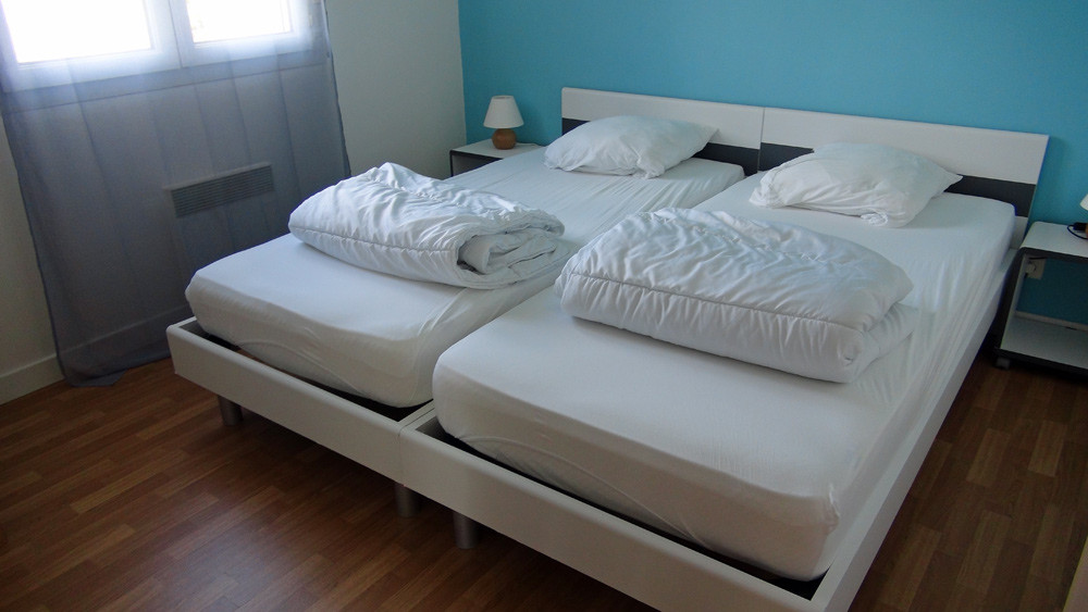 La seconde chambre et ses 2 lits de 90 X 190