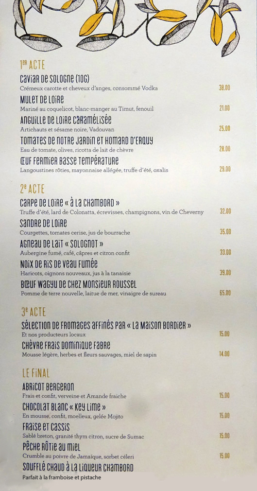 La carte
