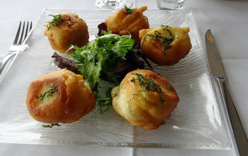 Beignets au fromage frais