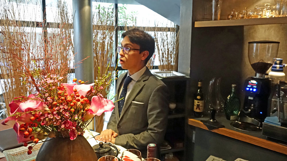 Alejandro Chávarro, le nouveau sommelier