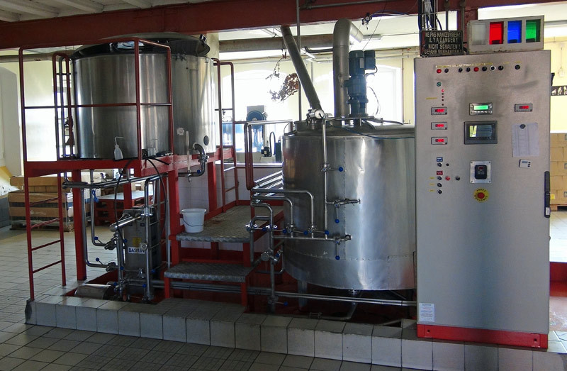 L'atelier de fabrication