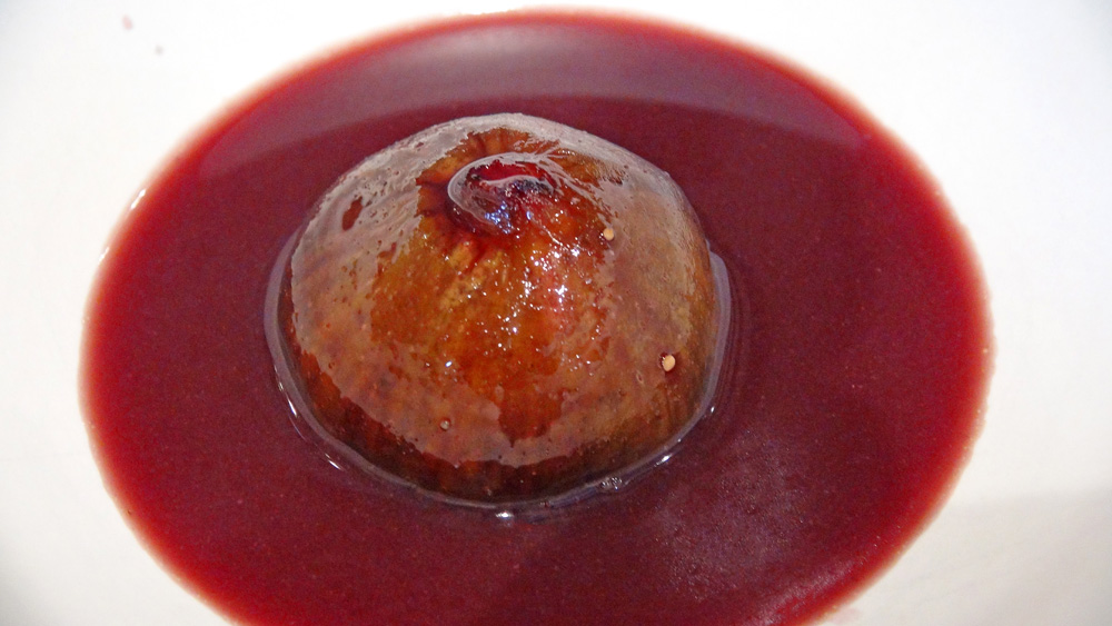 Figue de Solliès-Pont pochée au vin rouge