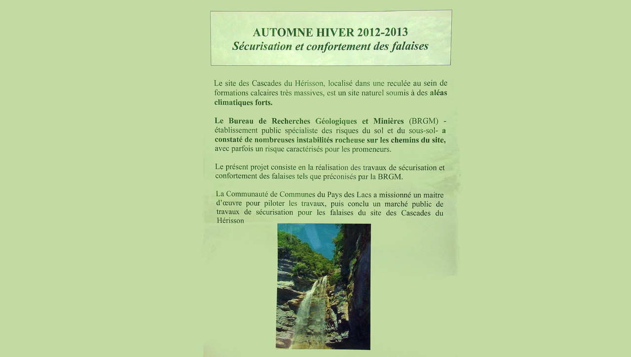 L'hiver 2013/2013 a fait des dégâts !