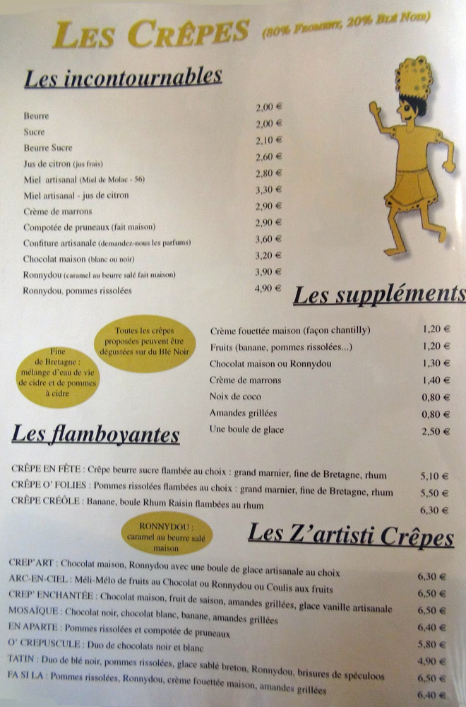 Les crêpes