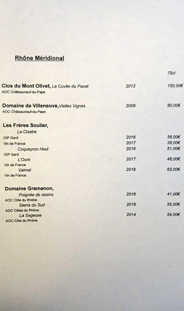 Vins rouges de la Vallée du Rhône