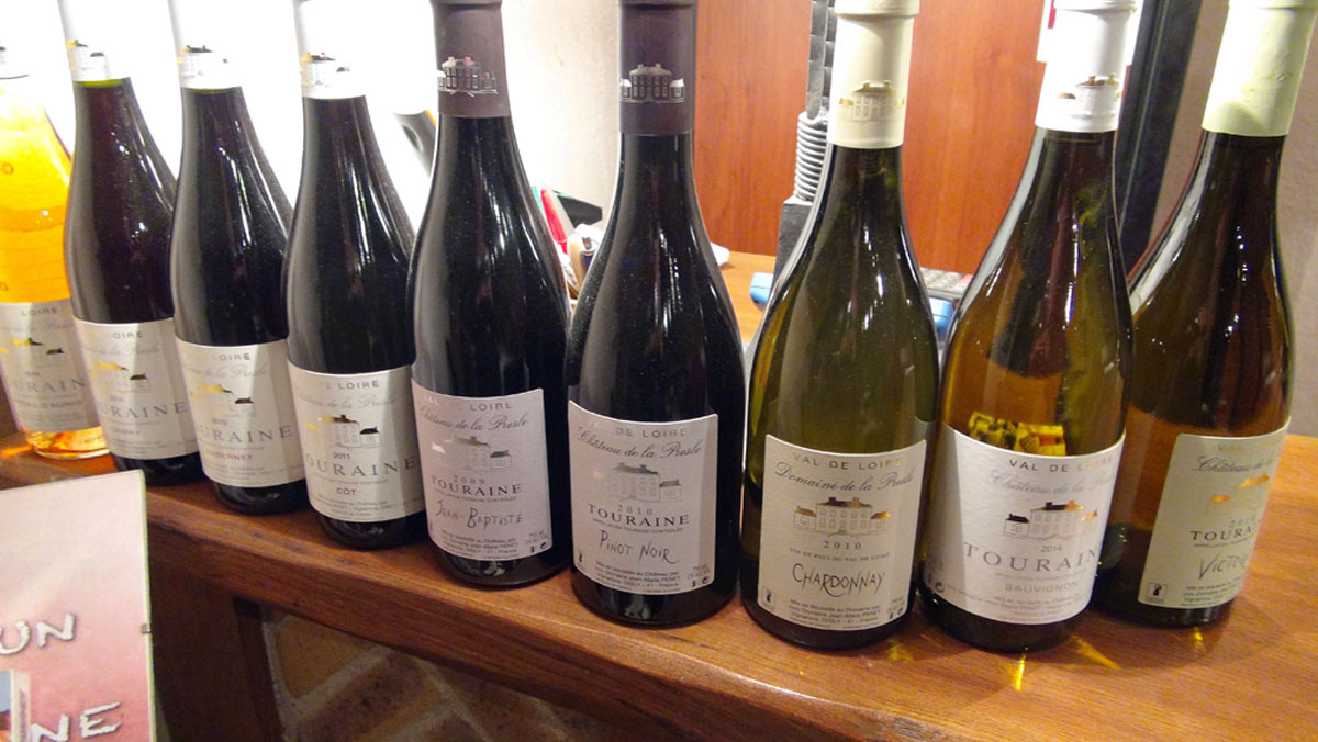 Les "vins tranquilles" à la vente