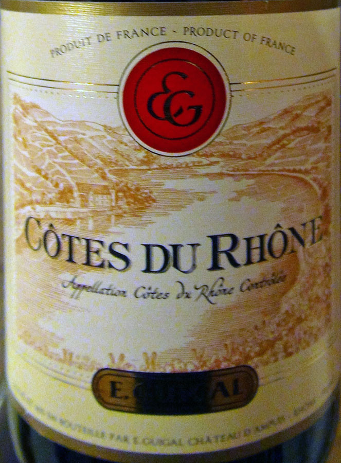 Vin sur l'entrée