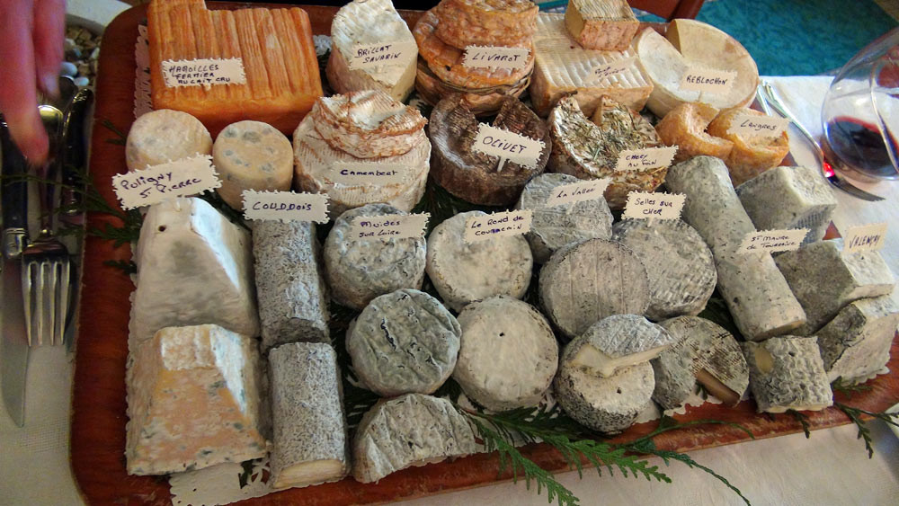 Plateau de fromages