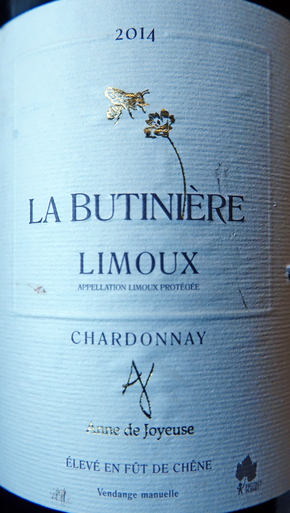 Limoux blanc 2014 "Chardonnay"