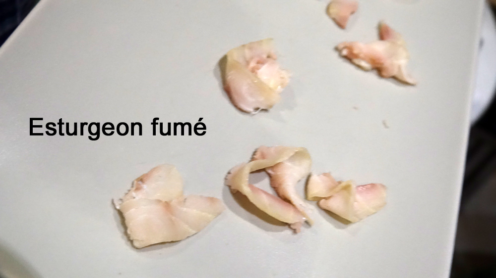Esturgeon fumé