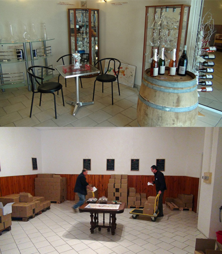 Salles de dégustation & de stockage