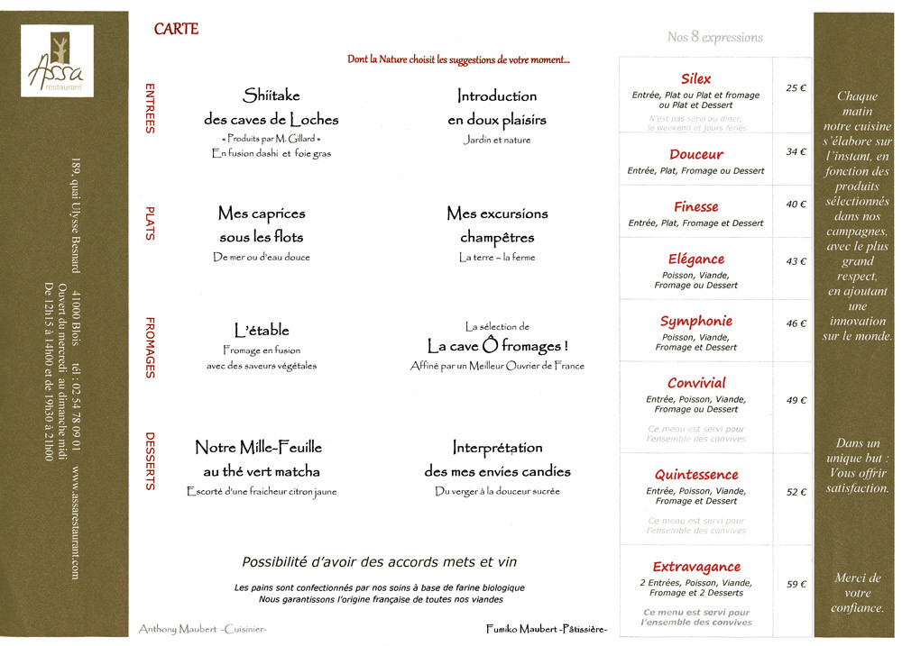 Les propositions de l'Assa