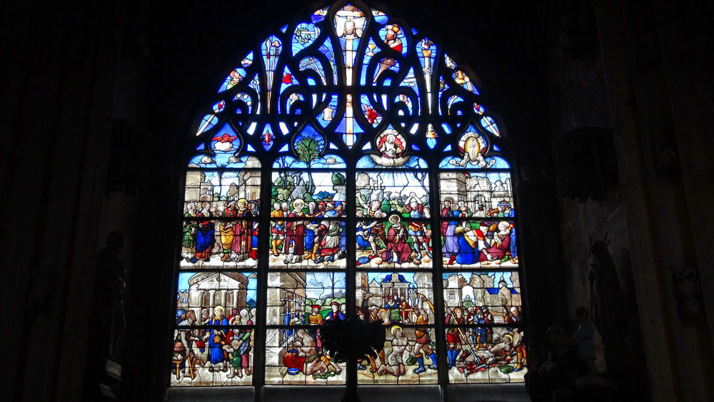 Vitraux de la vie des Saints