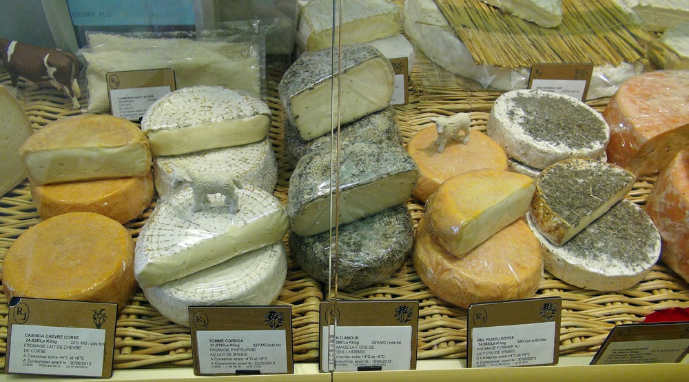 Quelques fromages Corse