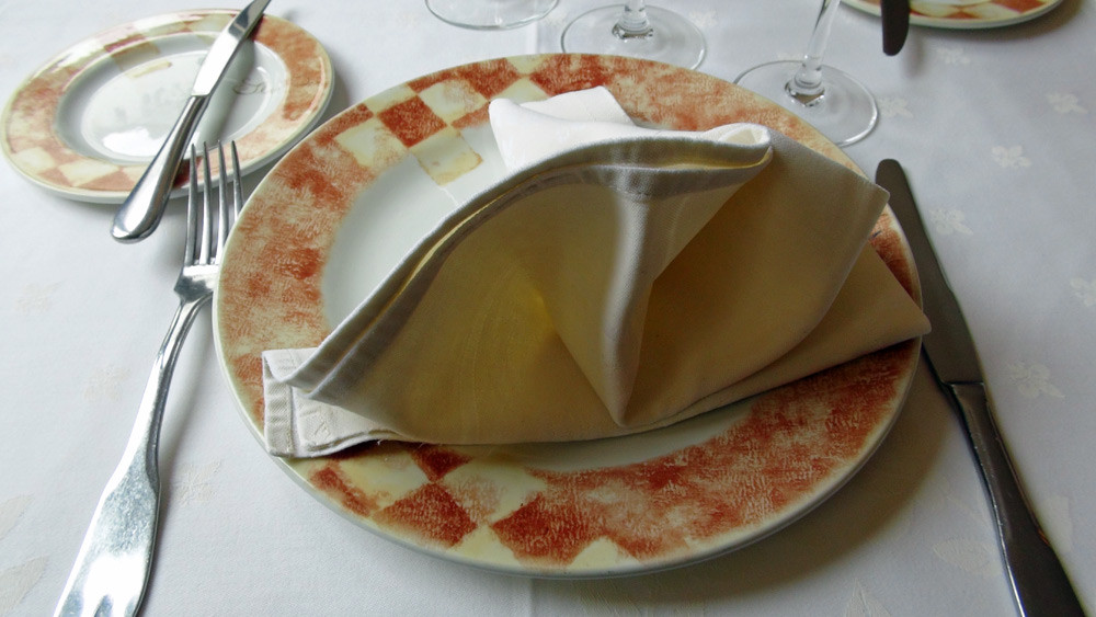 Assiette de présentation