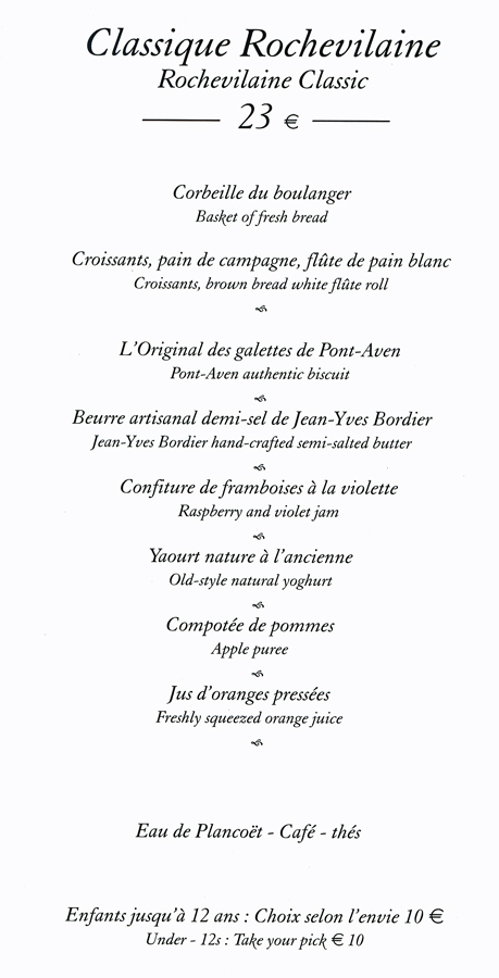Classique Rochevilaine
