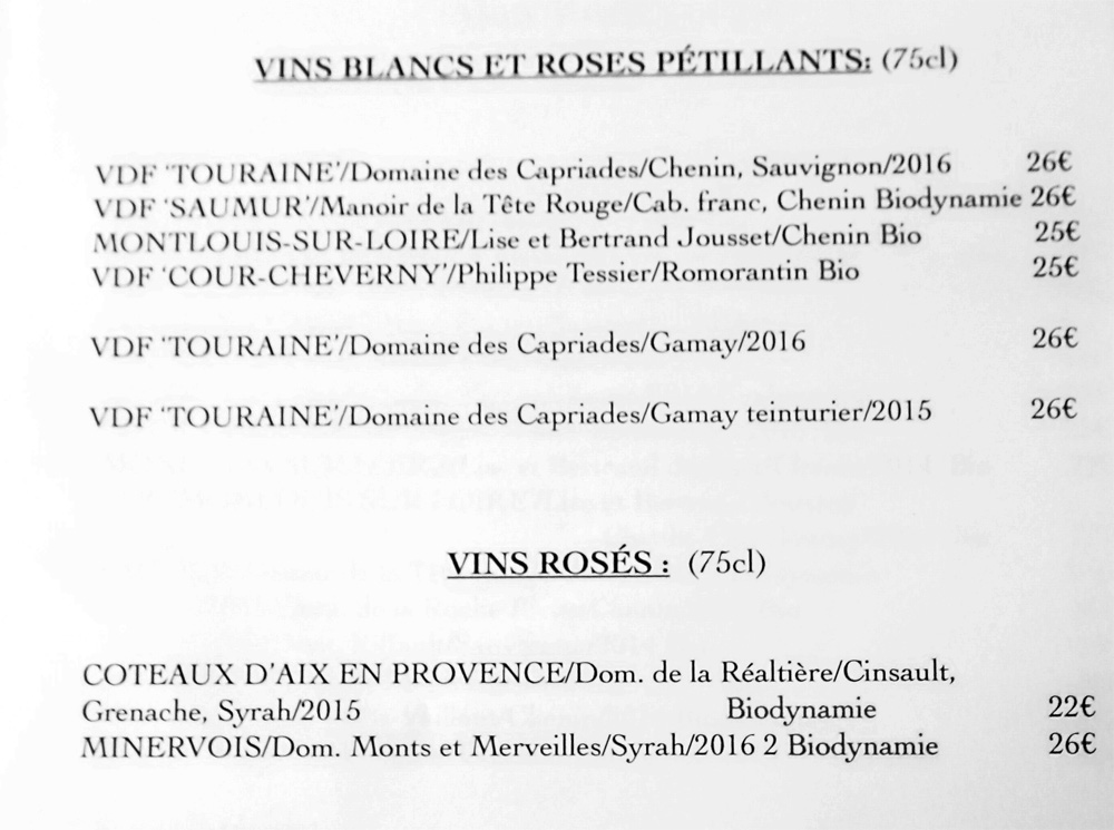 Vins blancs et rosés pétillants