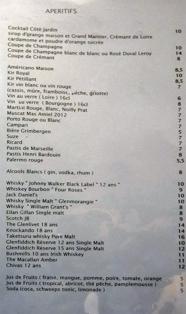 Apéritifs