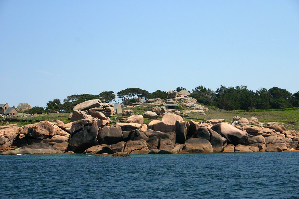 La côte de granit rose du côté de Ploumanach