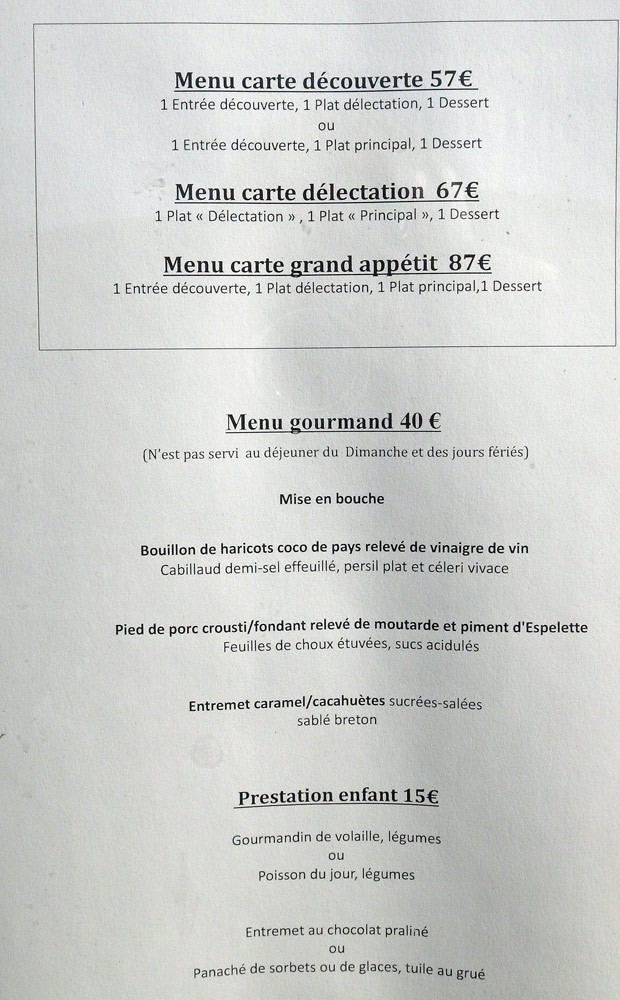Les Menus