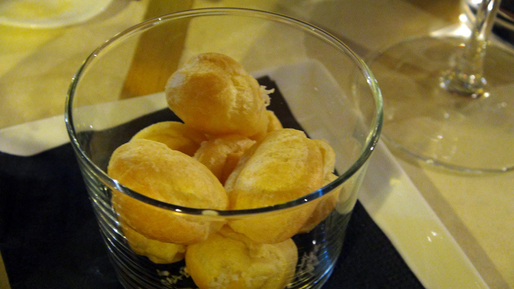 Gougère au chèvre de 39 mois d'affinage