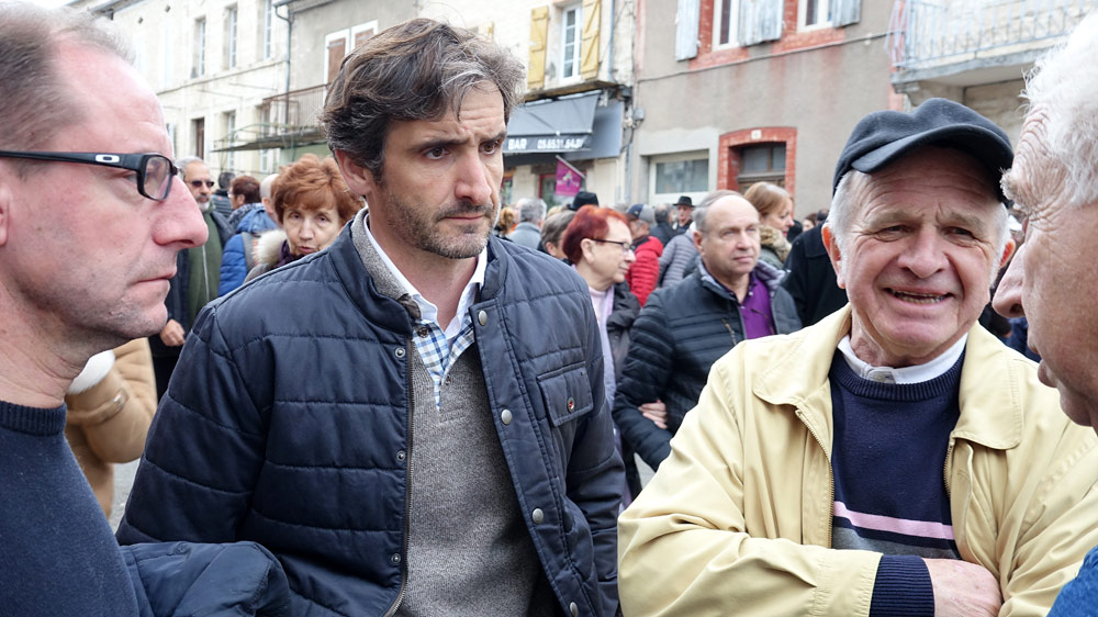 De gauche à droite : William Thocaven, Yann Janicot et Léon
