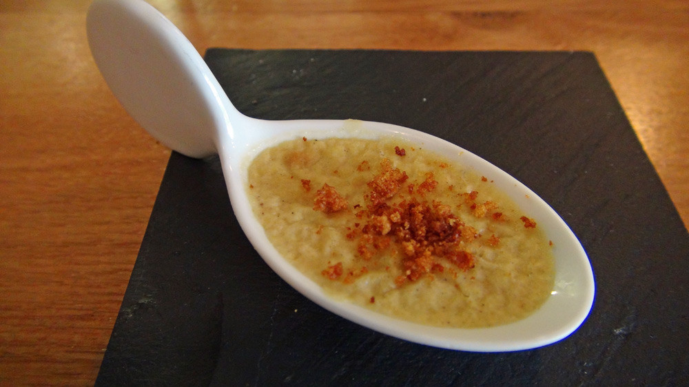 Amuse-bouche : Royale de foie gras