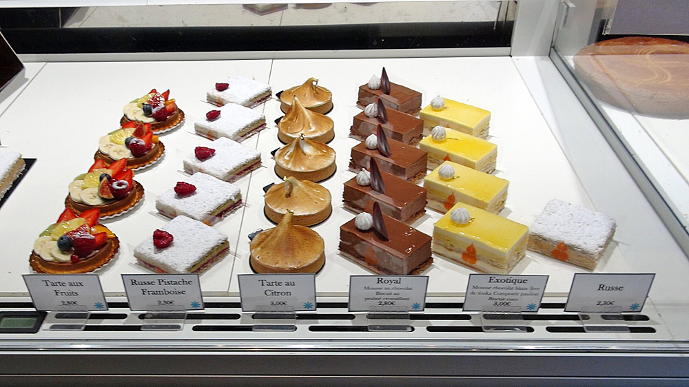 Pâtisseries individuelles