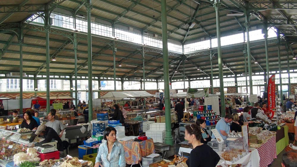 La halle Martenot des producteurs