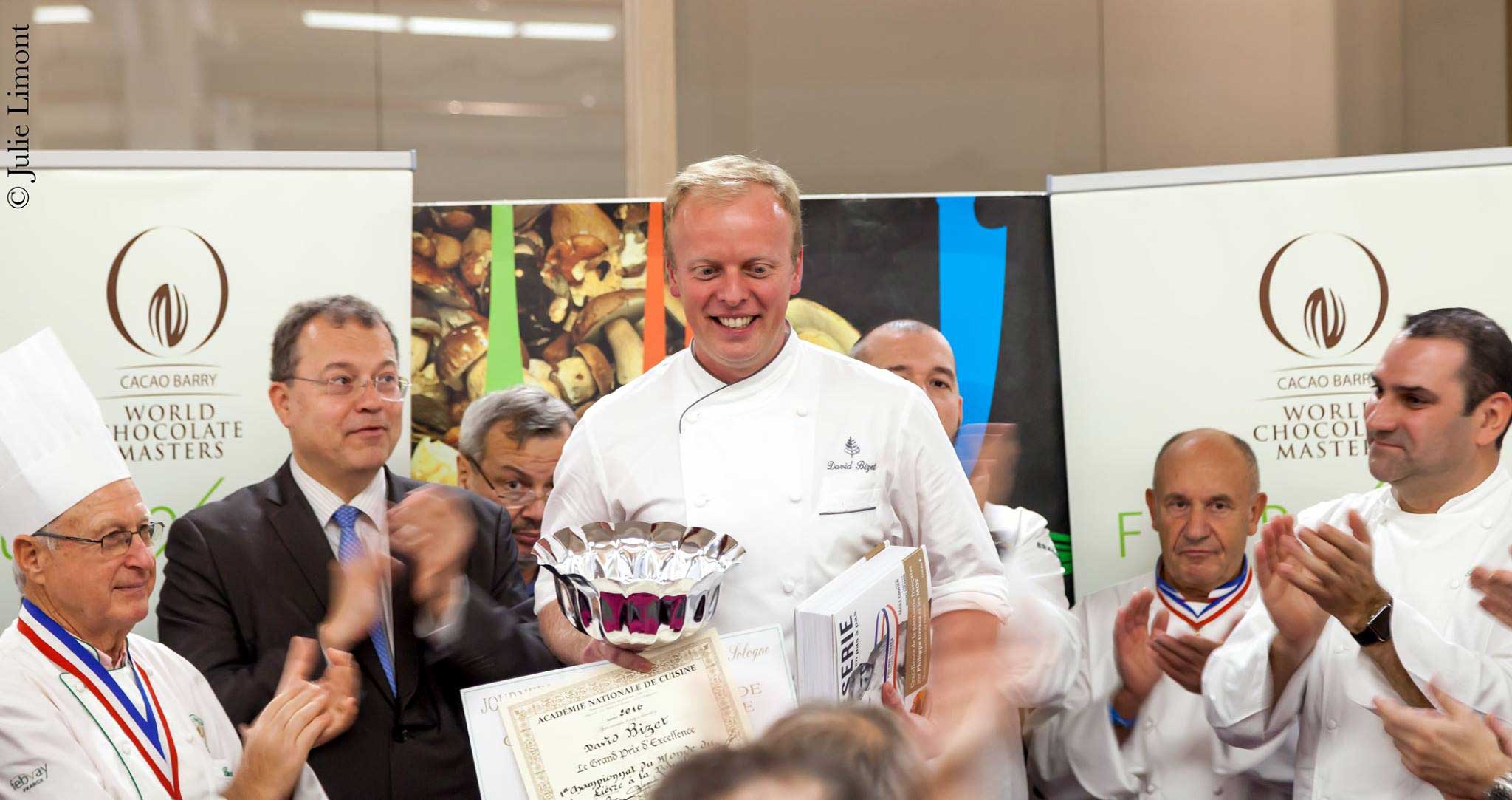 Le vainqueur de l'épreuve : David BIZET de Paris, Chef cuisinier à l’Orangerie du George V à Paris - Crédit photo : Julie Limont©