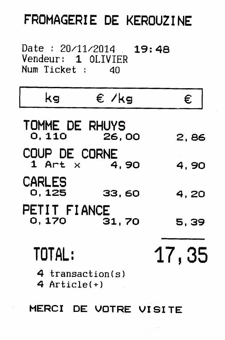 La note