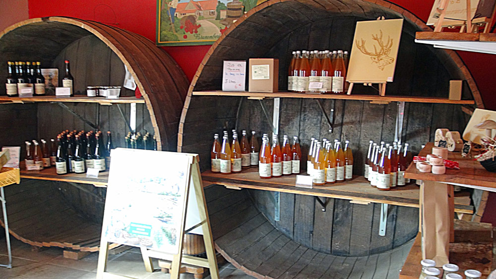Jus de pommes et Cidres
