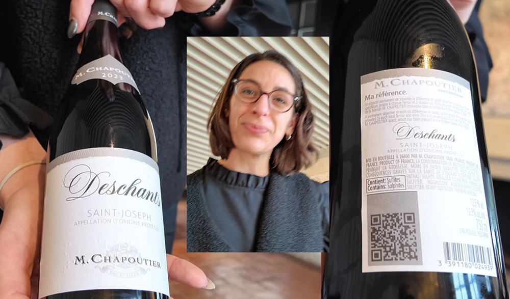 Le vin sur le "Ris de veau"