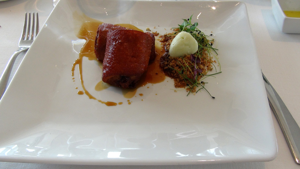 Porcelet au four