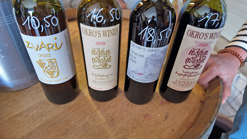Vins géorgiens