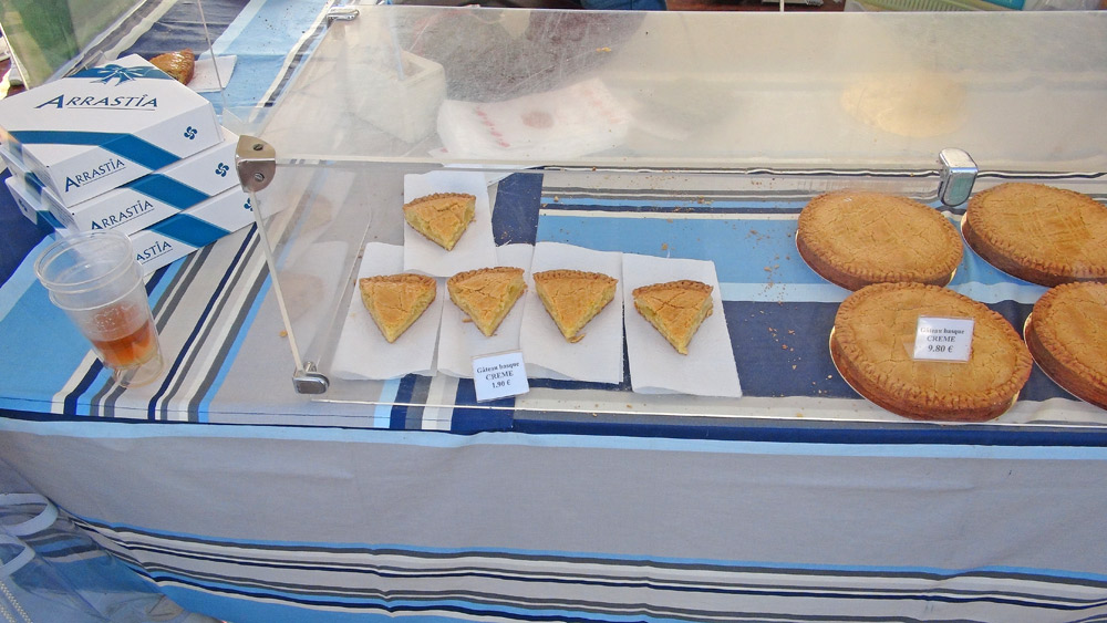 Gâteaux basques à la crème d'Arrastia